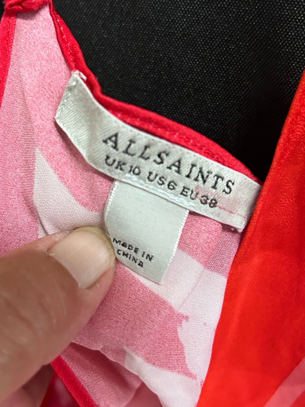 *Flawed RTR All Saints Lilly Paloma Dress (0265) - Picture 8 of 11